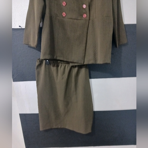 City Studio Women green olive matching set - Picture 7 of 16